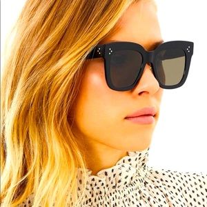 CELINE TILDA BLACK SUNGLASSES